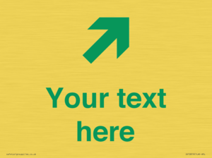 Custom Safe Condition inverse: Green Up right arrow